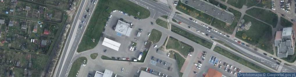 Zdjęcie satelitarne ORLEN Paczka Automaty