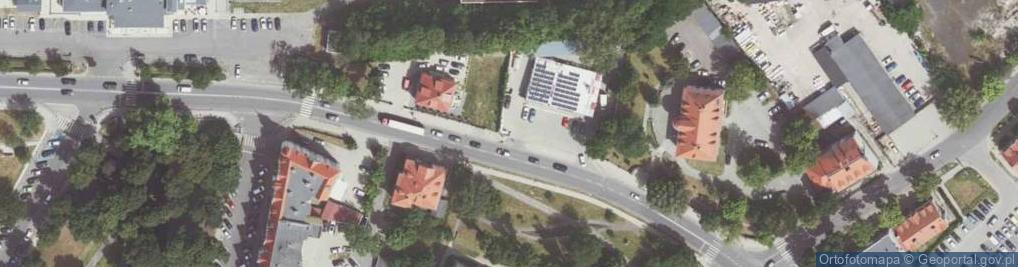 Zdjęcie satelitarne ORLEN Paczka Automaty