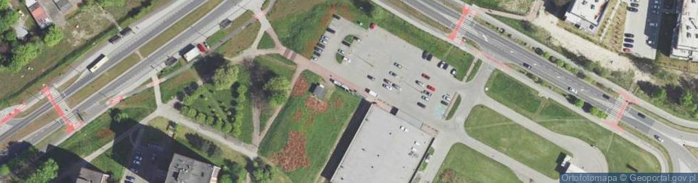 Zdjęcie satelitarne ORLEN Paczka Automaty
