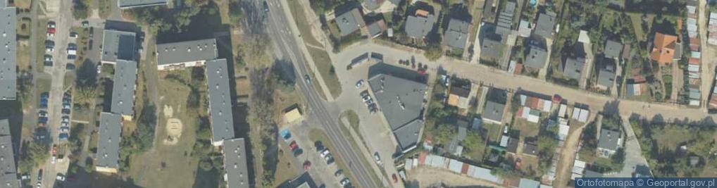 Zdjęcie satelitarne ORLEN Paczka Automaty