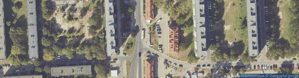 Zdjęcie satelitarne ORLEN Paczka Automaty