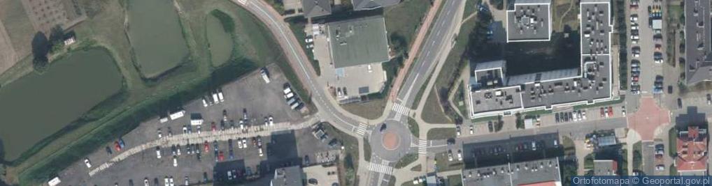 Zdjęcie satelitarne ORLEN Paczka Automaty