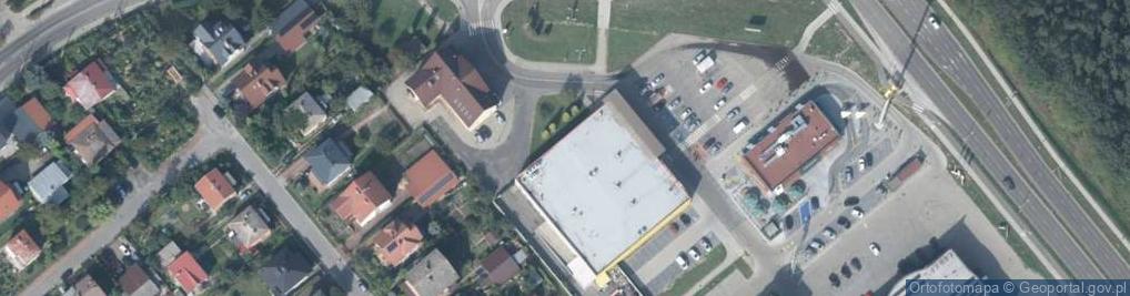 Zdjęcie satelitarne ORLEN Paczka Automaty