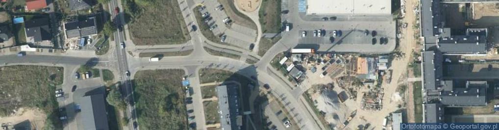 Zdjęcie satelitarne ORLEN Paczka Automaty