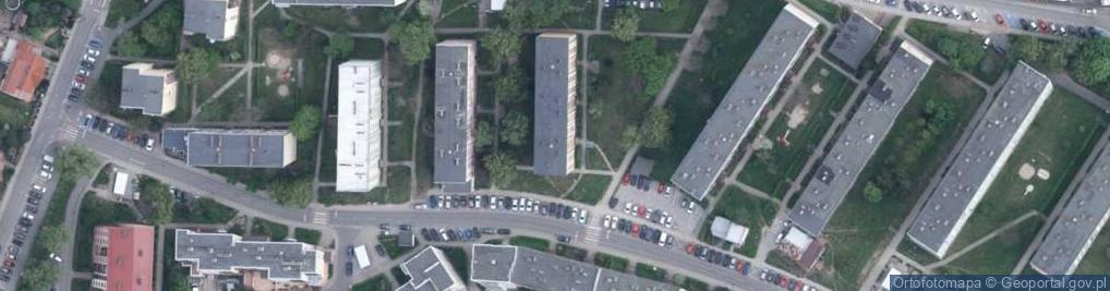 Zdjęcie satelitarne ORLEN Paczka Automaty