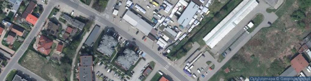 Zdjęcie satelitarne ORLEN Paczka Automaty