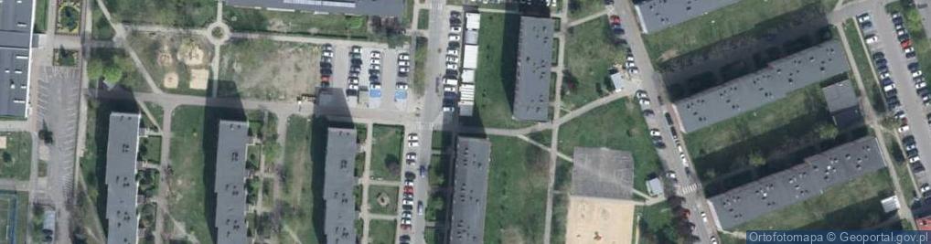 Zdjęcie satelitarne ORLEN Paczka Automaty