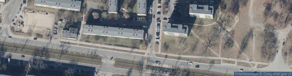 Zdjęcie satelitarne ORLEN Paczka Automaty
