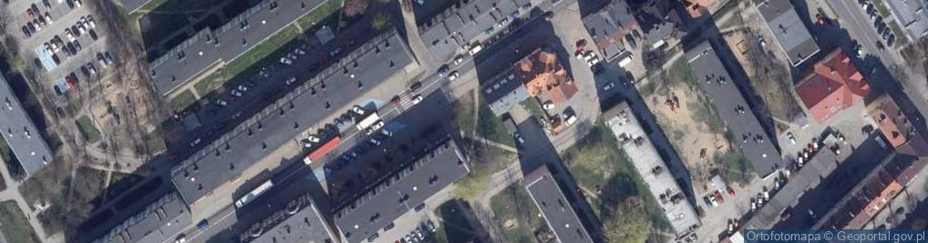 Zdjęcie satelitarne ORLEN Paczka Automaty