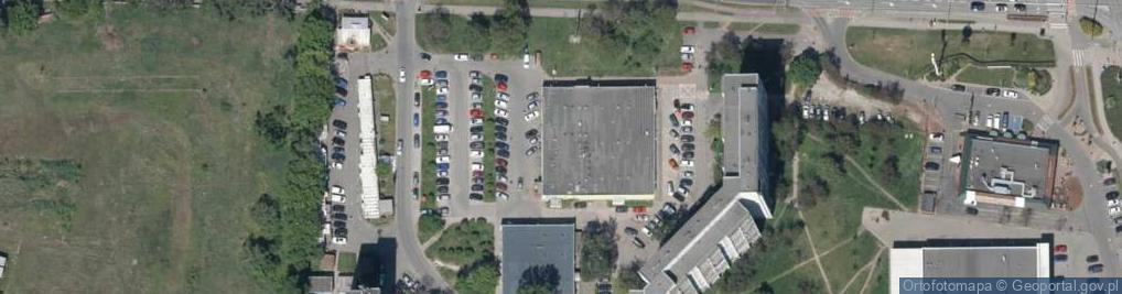 Zdjęcie satelitarne ORLEN Paczka Punkty