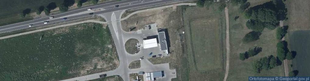 Zdjęcie satelitarne ORLEN Paczka Punkty