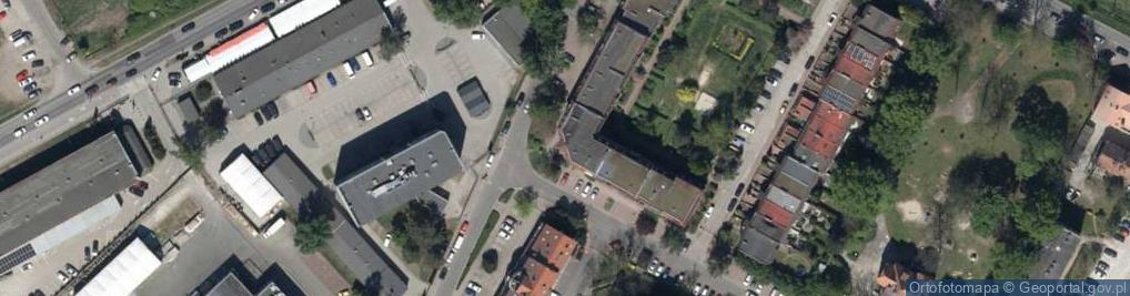 Zdjęcie satelitarne ORLEN Paczka Punkty