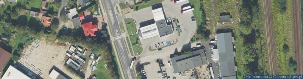 Zdjęcie satelitarne ORLEN Paczka Punkty