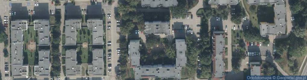 Zdjęcie satelitarne ORLEN Paczka Punkty