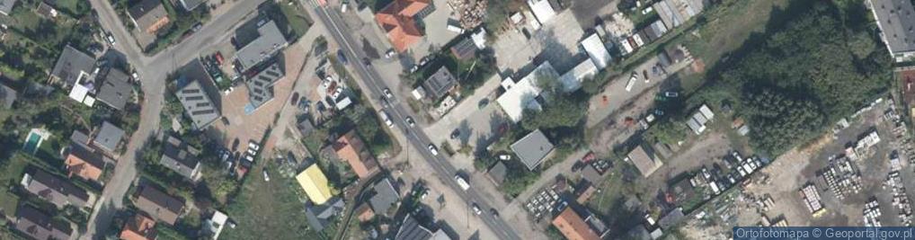 Zdjęcie satelitarne ORLEN Paczka Punkty