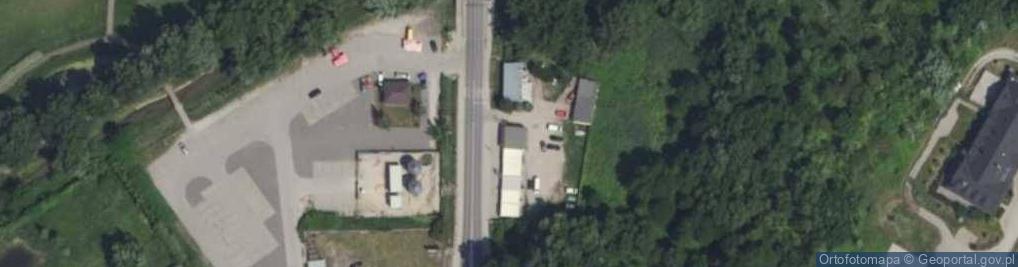 Zdjęcie satelitarne ORLEN Paczka Punkty
