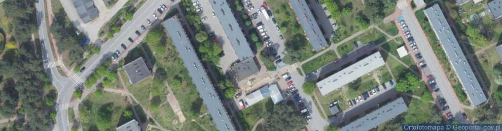 Zdjęcie satelitarne ORLEN Paczka Punkty