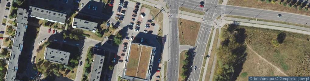 Zdjęcie satelitarne ORLEN Paczka Punkty