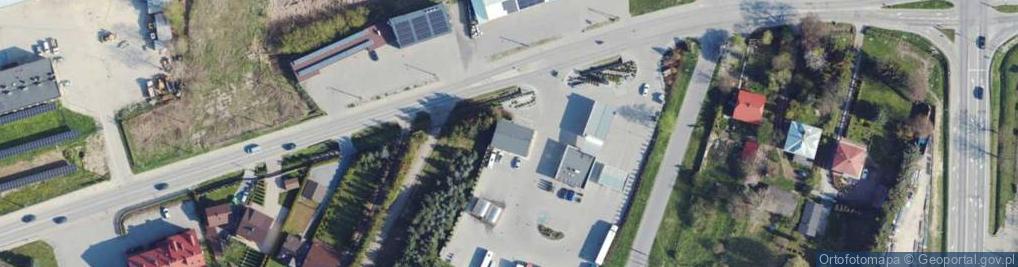 Zdjęcie satelitarne ORLEN Paczka Punkty
