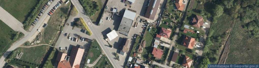 Zdjęcie satelitarne ORLEN Paczka Punkty