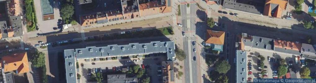 Zdjęcie satelitarne ORLEN Paczka Punkty