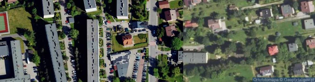 Zdjęcie satelitarne ORLEN Paczka Punkty