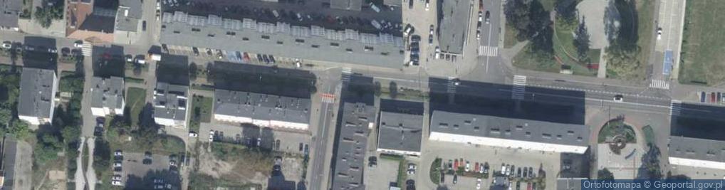 Zdjęcie satelitarne ORLEN Paczka Punkty