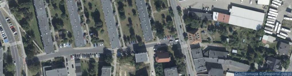 Zdjęcie satelitarne ORLEN Paczka Punkty