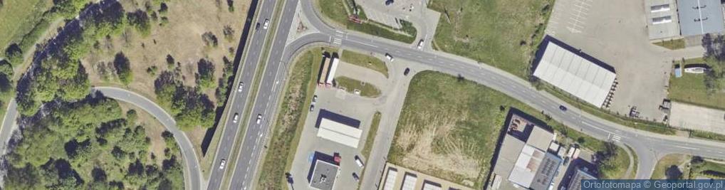 Zdjęcie satelitarne ORLEN Paczka Punkty