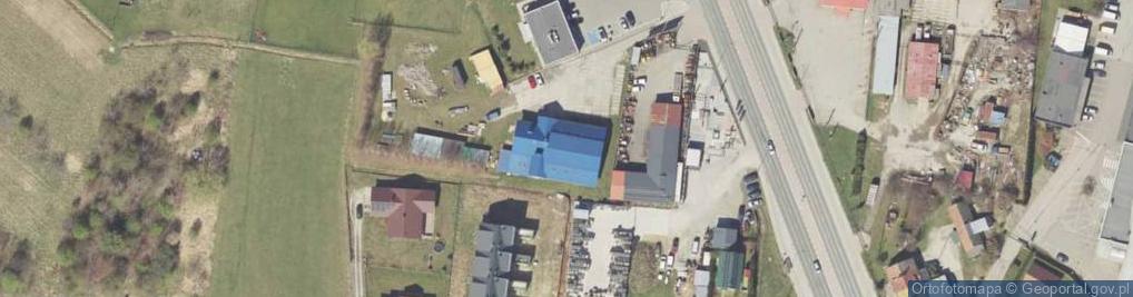 Zdjęcie satelitarne ORLEN Paczka Punkty