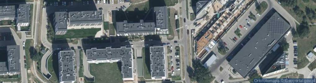 Zdjęcie satelitarne ORLEN Paczka Punkty
