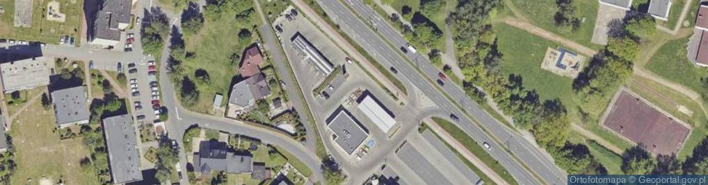 Zdjęcie satelitarne ORLEN Paczka Punkty