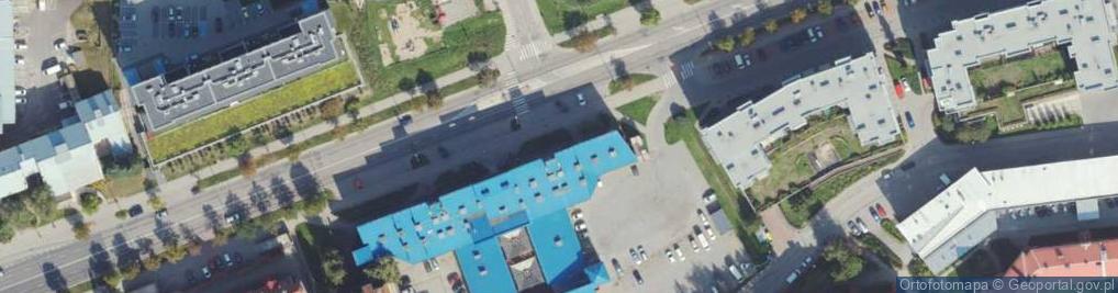Zdjęcie satelitarne ORLEN Paczka Punkty