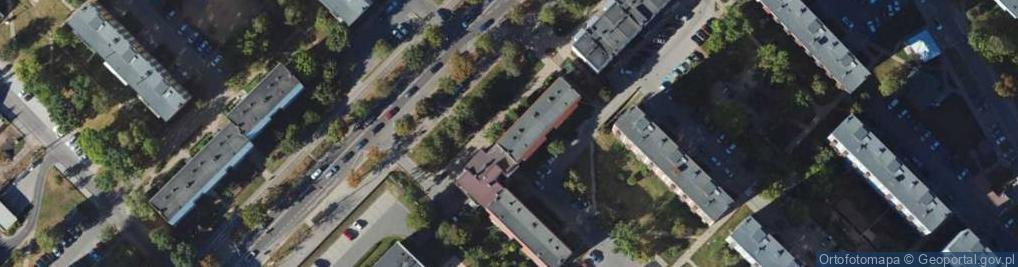 Zdjęcie satelitarne ORLEN Paczka Punkty