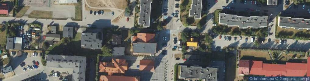 Zdjęcie satelitarne ORLEN Paczka Punkty