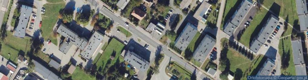 Zdjęcie satelitarne ORLEN Paczka Punkty