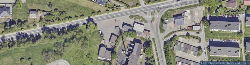 Zdjęcie satelitarne ORLEN Paczka Punkty