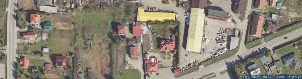 Zdjęcie satelitarne ORLEN Paczka Punkty