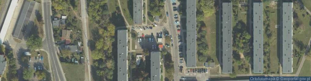 Zdjęcie satelitarne ORLEN Paczka Punkty