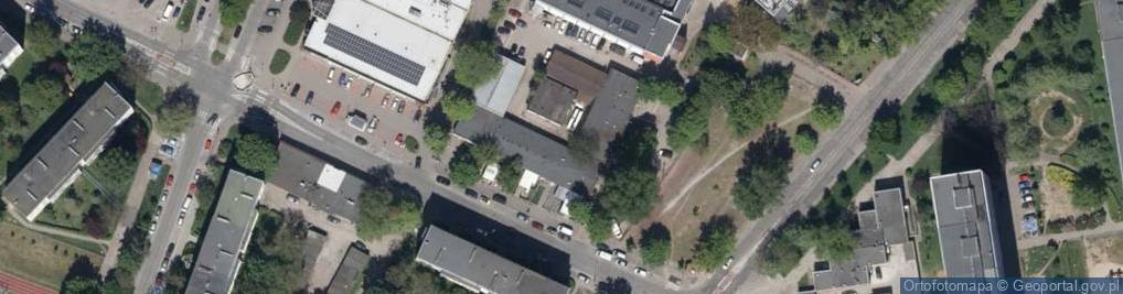 Zdjęcie satelitarne ORLEN Paczka Punkty