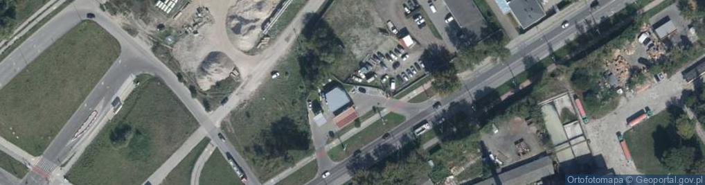Zdjęcie satelitarne ORLEN Paczka Punkty