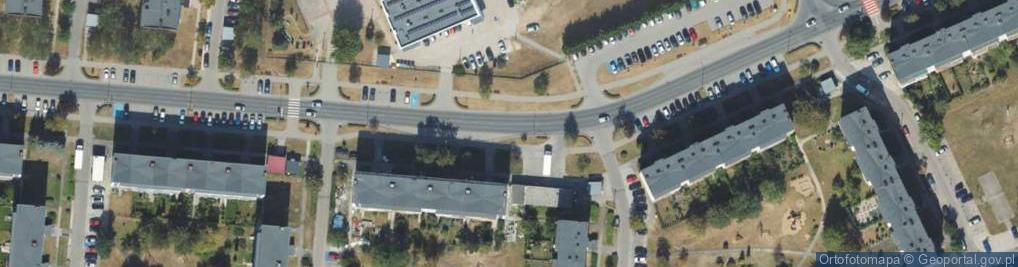 Zdjęcie satelitarne ORLEN Paczka Punkty