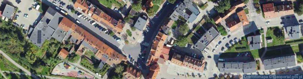 Zdjęcie satelitarne ORLEN Paczka Punkty