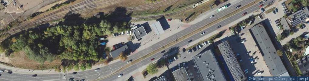 Zdjęcie satelitarne ORLEN Paczka Punkty