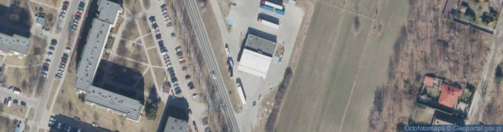 Zdjęcie satelitarne ORLEN Paczka Punkty