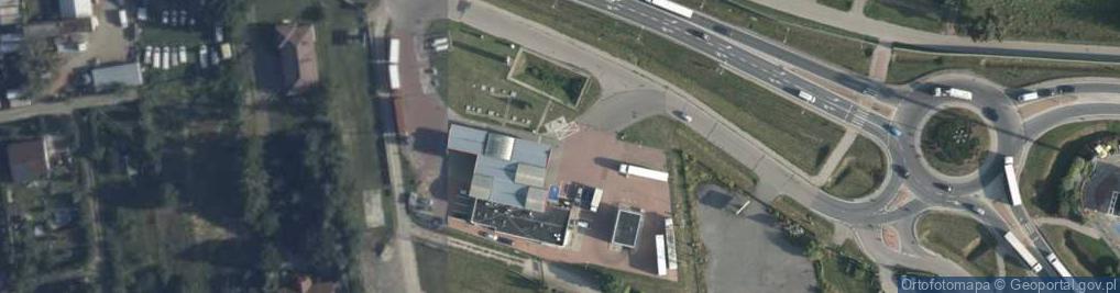 Zdjęcie satelitarne ORLEN Paczka Punkty