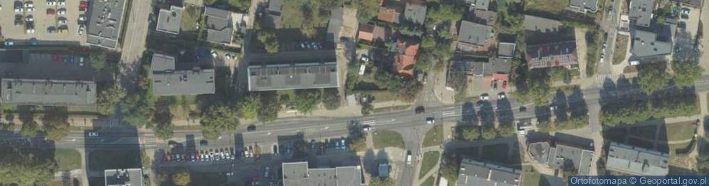 Zdjęcie satelitarne ORLEN Paczka Punkty