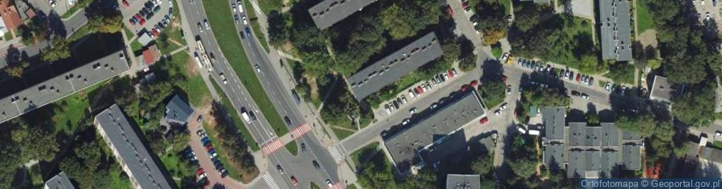 Zdjęcie satelitarne ORLEN Paczka Punkty