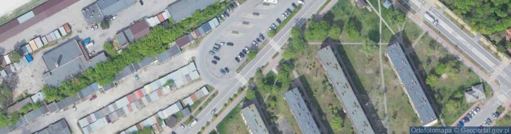 Zdjęcie satelitarne ORLEN Paczka Punkty