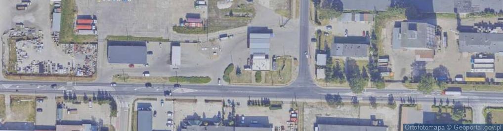Zdjęcie satelitarne ORLEN Paczka Punkty